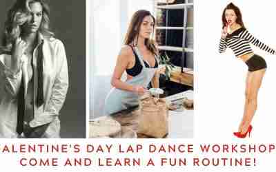 Valentine’s Lap Dancing Workshops in Grande Prairie – Feb 7-11, 25